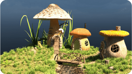 Exemple de carte thème d'improvison: Champignons